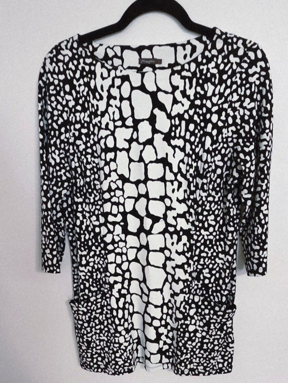 J Mclaughlin Animal Print Tunic Size L
